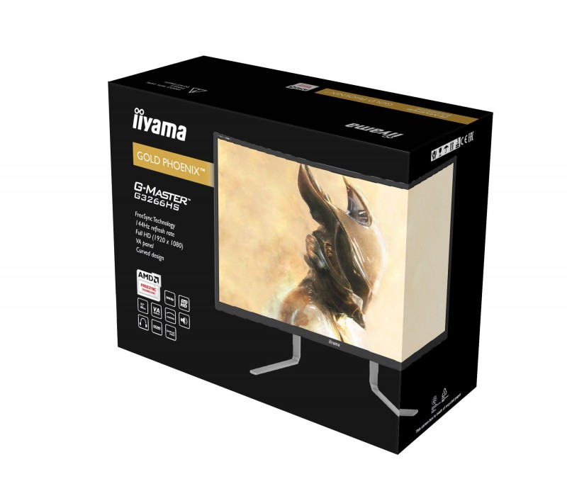 Monitor iiyama G-MASTER G3266HS-B1 32" GOLD PHOENIX 144Hz 3ms FreeSync