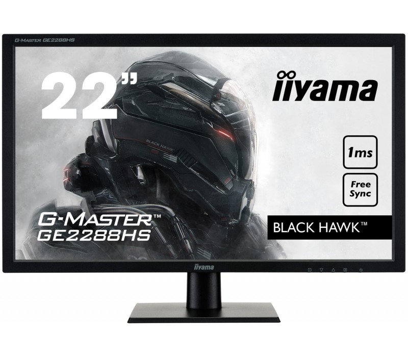 Monitor iiyama G-MASTER GE2288HS-B1 22" BLACK HAWK 1ms FullHD FreeSync