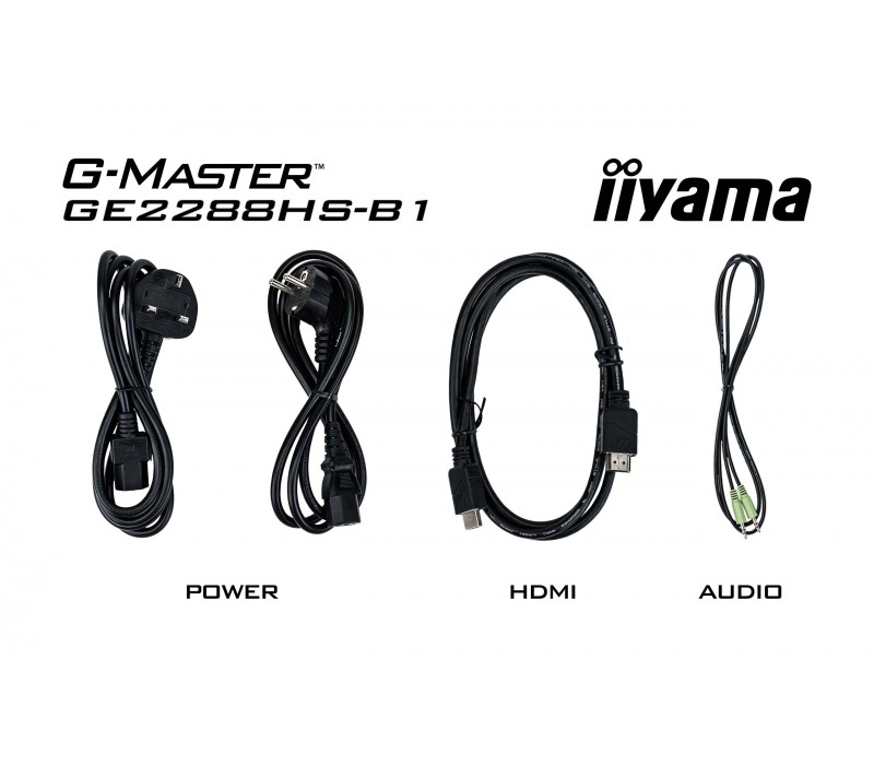 Monitor iiyama G-MASTER GE2288HS-B1 22" BLACK HAWK 1ms FullHD FreeSync