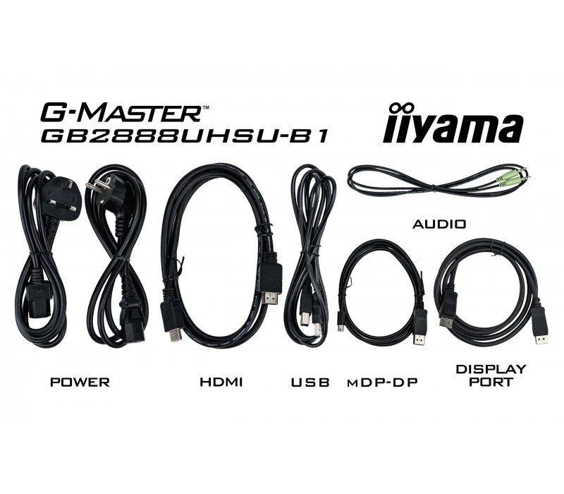 Monitor iiyama G-MASTER GB2888UHSU-B1 28" GOLD PHOENIX 1ms 28” 4K FreeSync