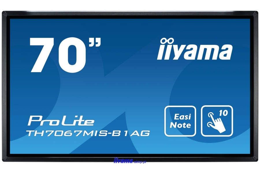 obrazek nowy monitor dotykowy iiyama prolite th7067mis b1ag 70 cali  gwarancja zero pixeli