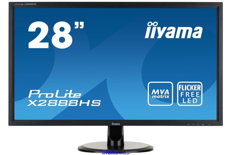 monitor iiyama prolite x2888hs b2 28 full hd mva gwarancja zero pixeli