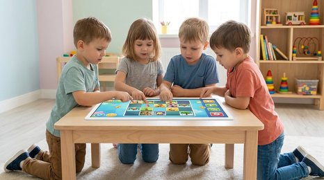 Małe monitory interaktywne 24" i 32" z Androidem i Google Play: iiyama TW2424AS i TW3226AS do małej klasy, grupy, gabinetu i recepcji